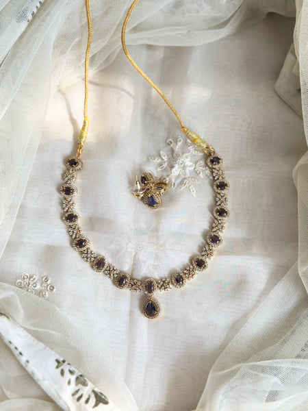 Matte AD Oval & Tear drop short set
