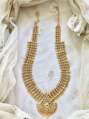 Kerala Gold long maanga necklace