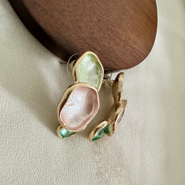 Pastel blobs earrings