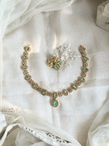 Matte AD Oval & Tear drop short set