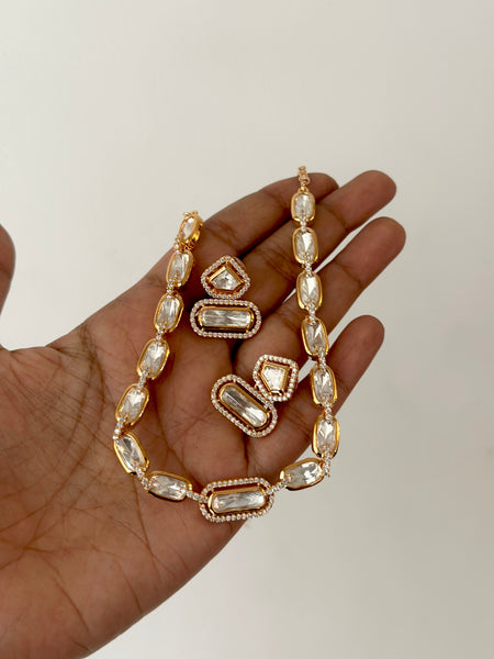 Carrot polish elongated rectangle polki set