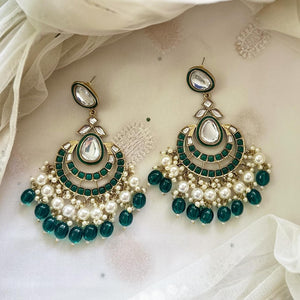 Grand Polki dollops statement earrings