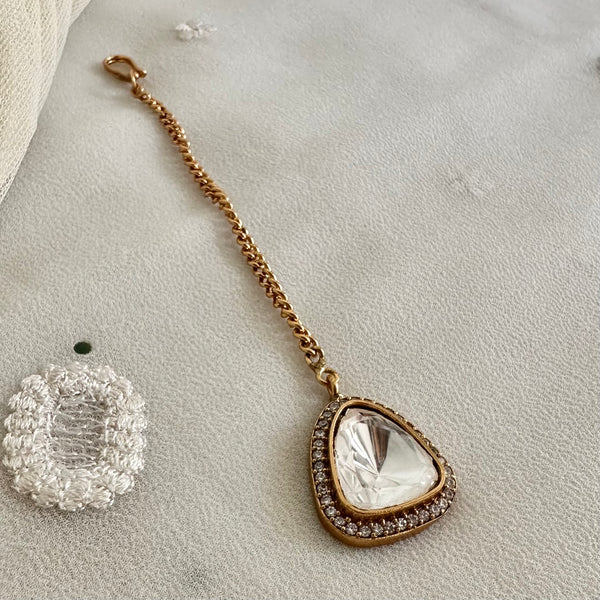 Soft Triangle polki tikka