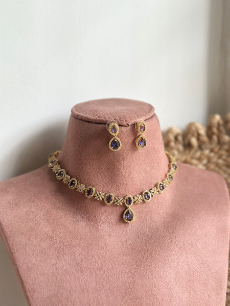 Matte AD Oval & Tear drop short set