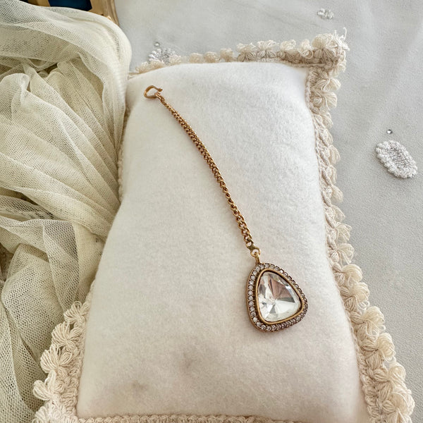 Soft Triangle polki tikka