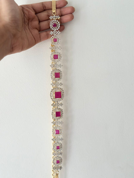 AD Square Diamond Hipchain