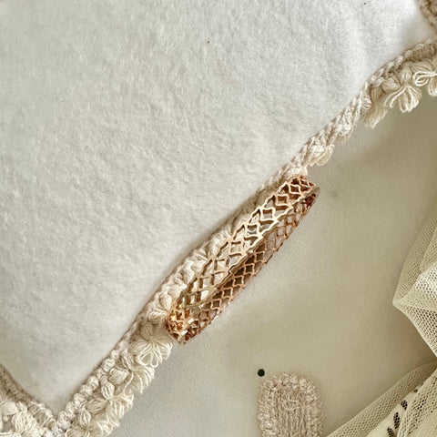 Rose gold Butterfly March openable bracelet