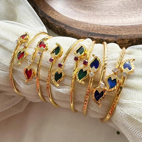 14 Karat Yellow Gold Plated Bracelet with Lab Grown Opals | Bluestone  Jewelry | Tahoe City, CA