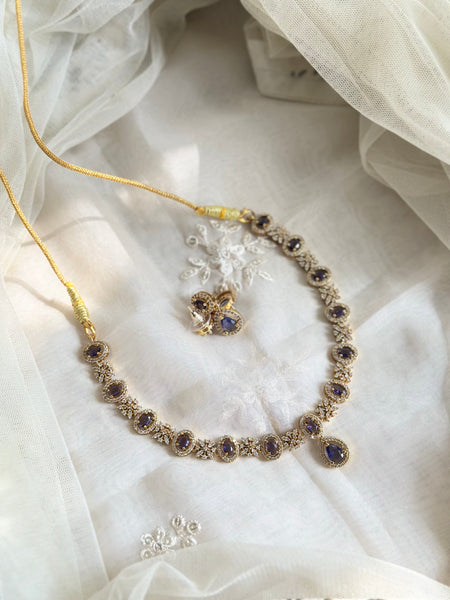 Matte AD Oval & Tear drop short set