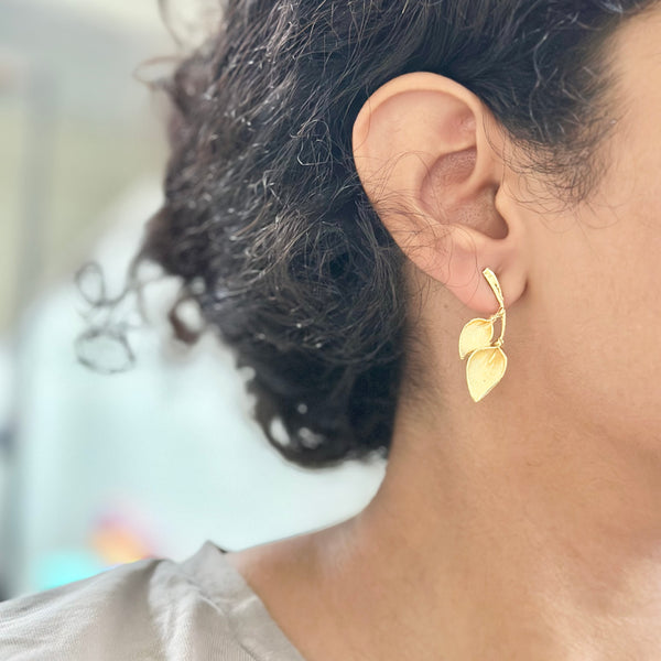 Leaflets earrings