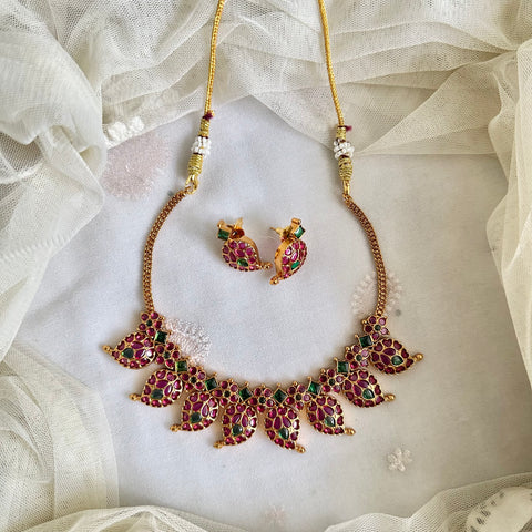 Matte Kemp Paisley short set