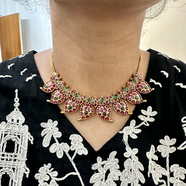 Matte Kemp Paisley short set