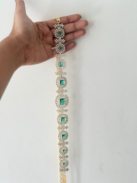 AD Square Diamond Hipchain