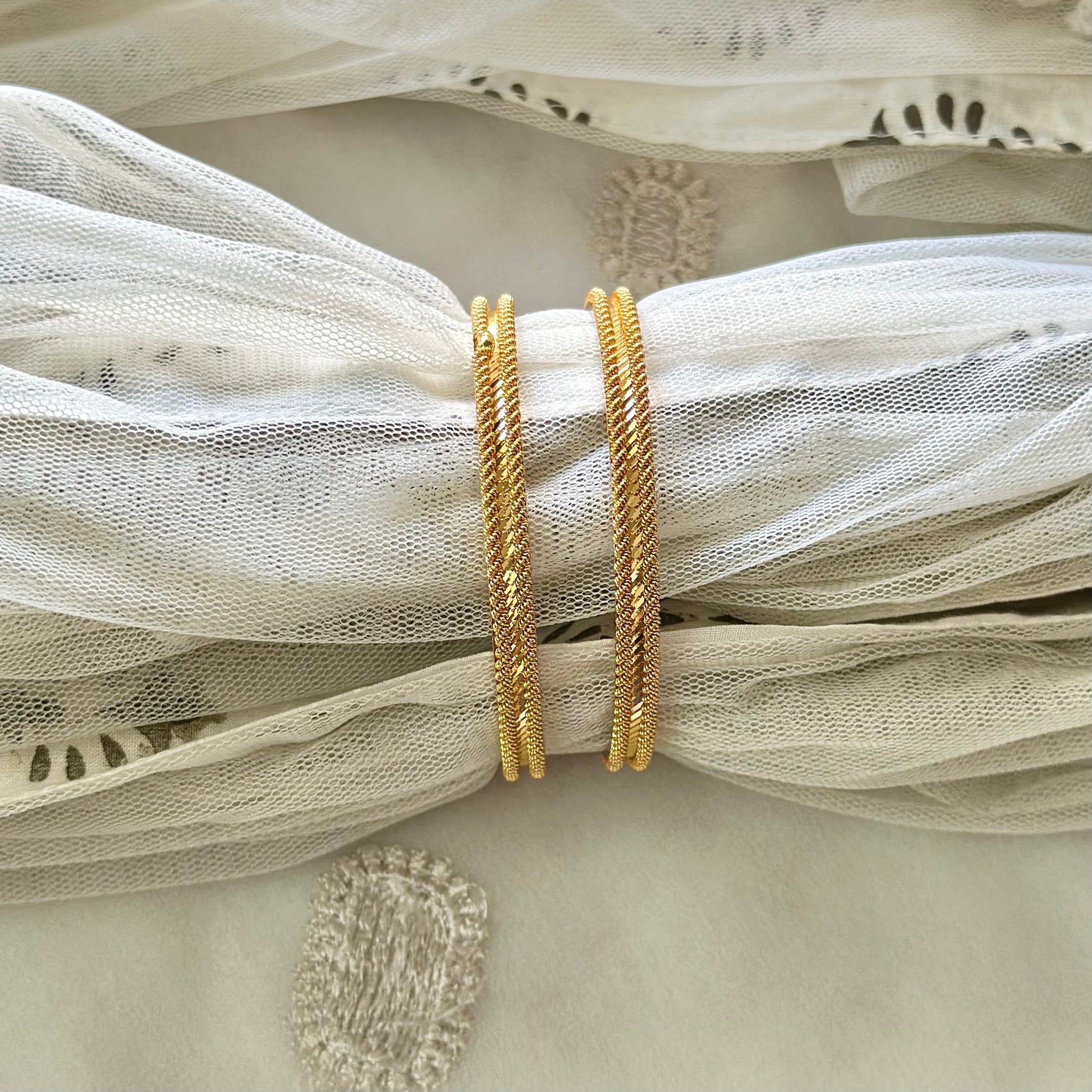 Rope bangles - set of 2