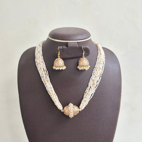 Jumkha Sugar beaded short set