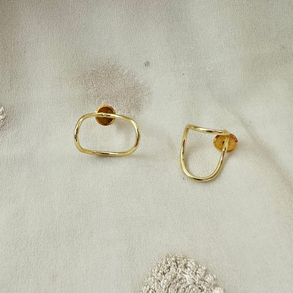 3D Hyperbole stud earrings