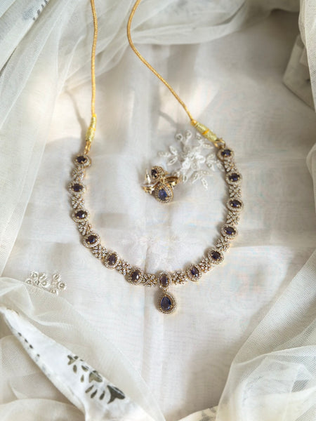 Matte AD Oval & Tear drop short set