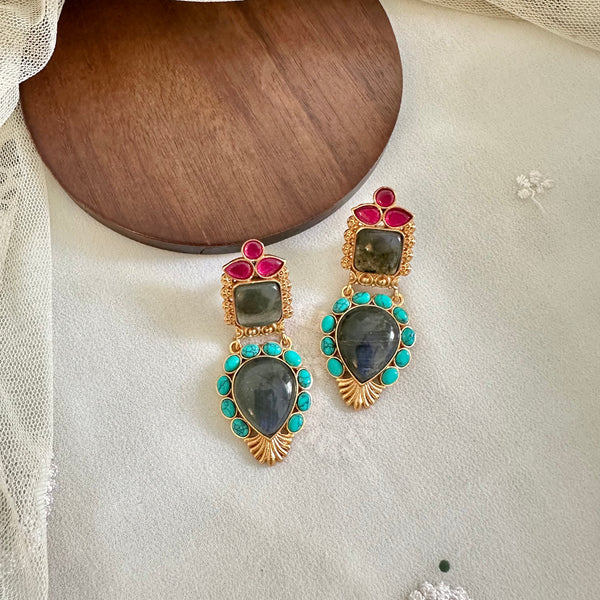 Kundan Imperial Frills earrings