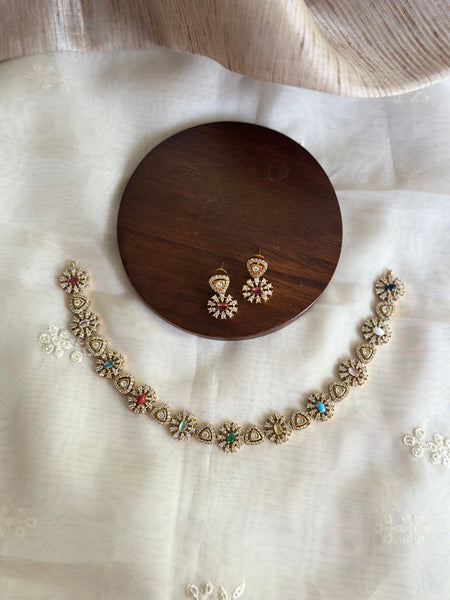 Matte AD Nakshatra triangle short set