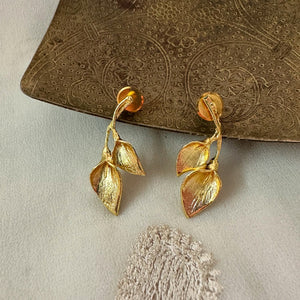 Leaflets earrings