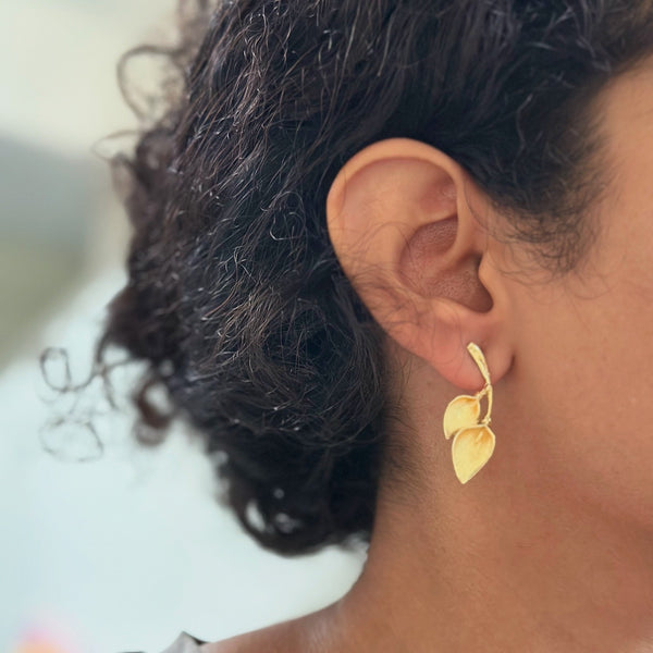 Leaflets earrings