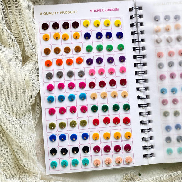 Parvati 960 Bindhi book, multicolor