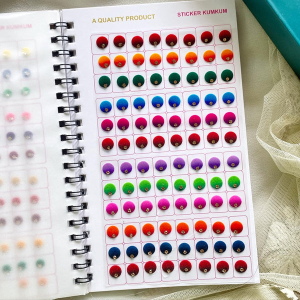 Parvati 960 Bindhi book, multicolor