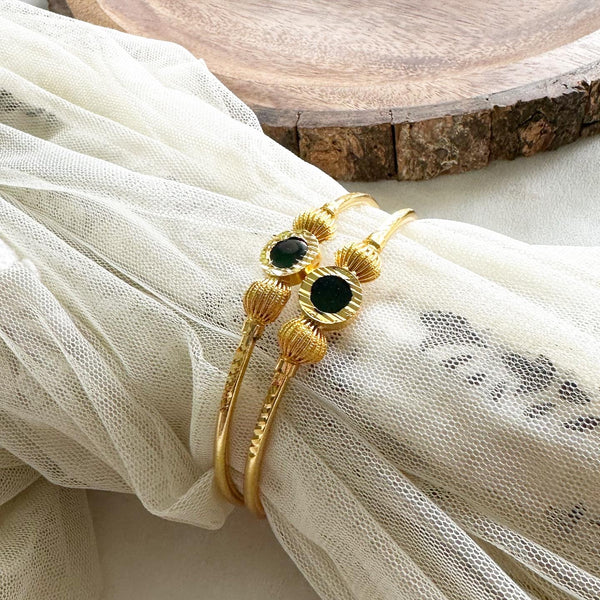 Decorate your wrists with lustrous curves and melodious tinkling of our  stunning yellow gold bangles.This beautiful set of six thin yello... |  Instagram