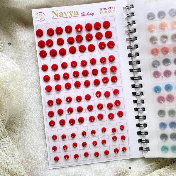 Parvati 960 Bindhi book, multicolor