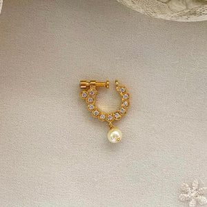 Dotts Nath/nose ring - Right side - Full White