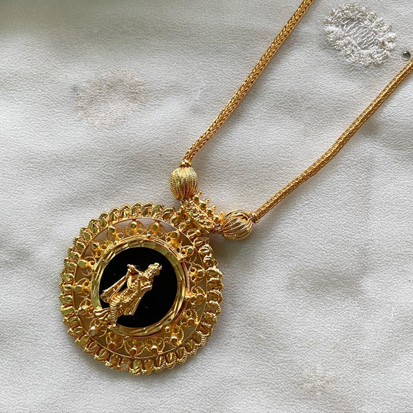 Krishna Pallaka pendant neckpiece - Adorna