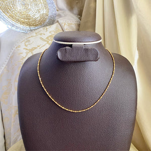 Dotted tube necklace - Adorna
