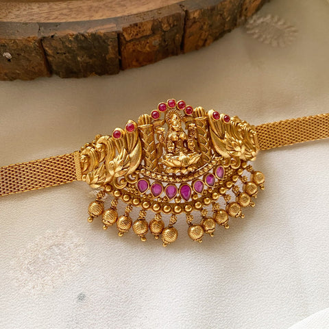 Antique kemp Lakshmi Swan bajuband