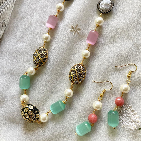 Pastel tumble mala set