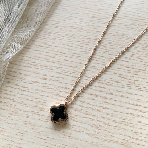 Clover necklace 2-in-1 colour