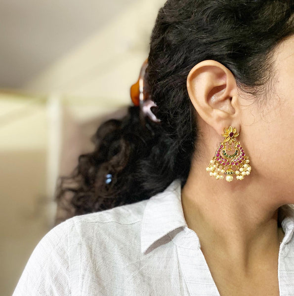 Matsya kemp earrings