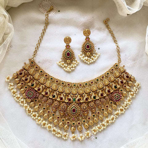 Full neck bridal set