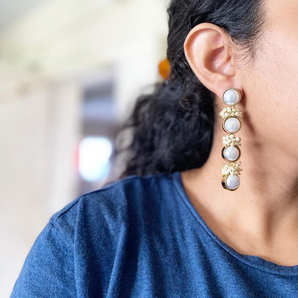 Pearla long earrings