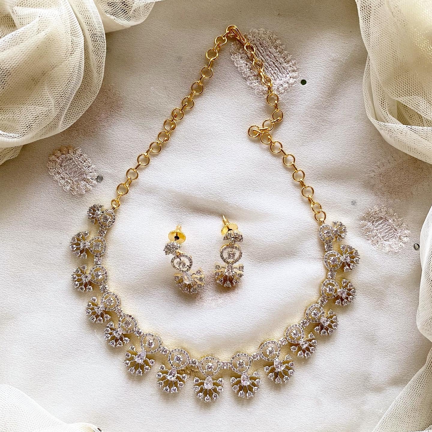 AD floral tear drop short set