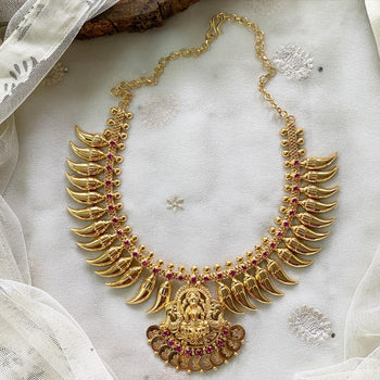 Lakshmi long Paisley short necklace - Adorna