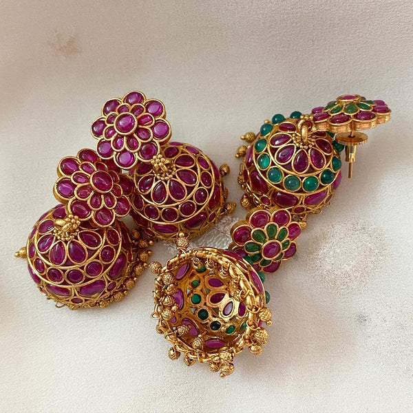 Matte Floral kemp jumkhas - Adorna