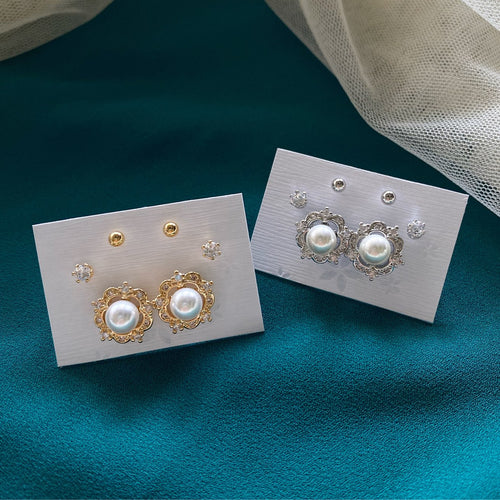 Dailywear triple piercing studs