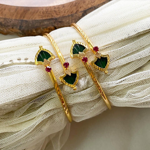 Kerala Pallaka bracelets - set of 2 - Adorna