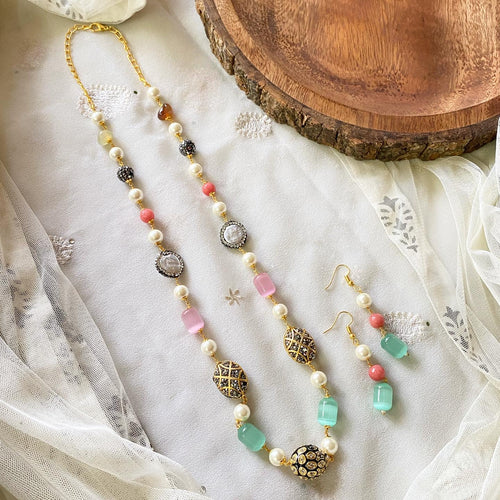 Pastel tumble mala set